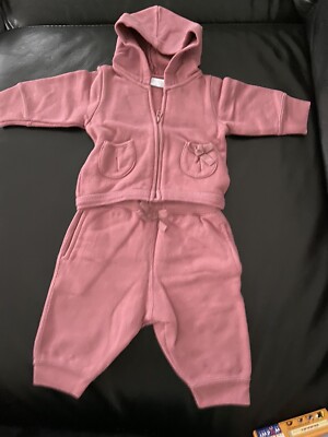 Baby Anzug Mädchen petit badeau, Gr.60, rosa