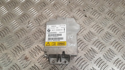 BMW 3ER E92 E93 SRS 2007 TASCHE STEUERGERÄT MODUL 9166057