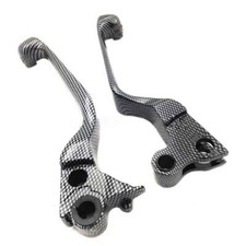 Carbon Brake Clutch Lever For 1996-2014 2013 Harley Davidson FXDL Dyna Low Rider