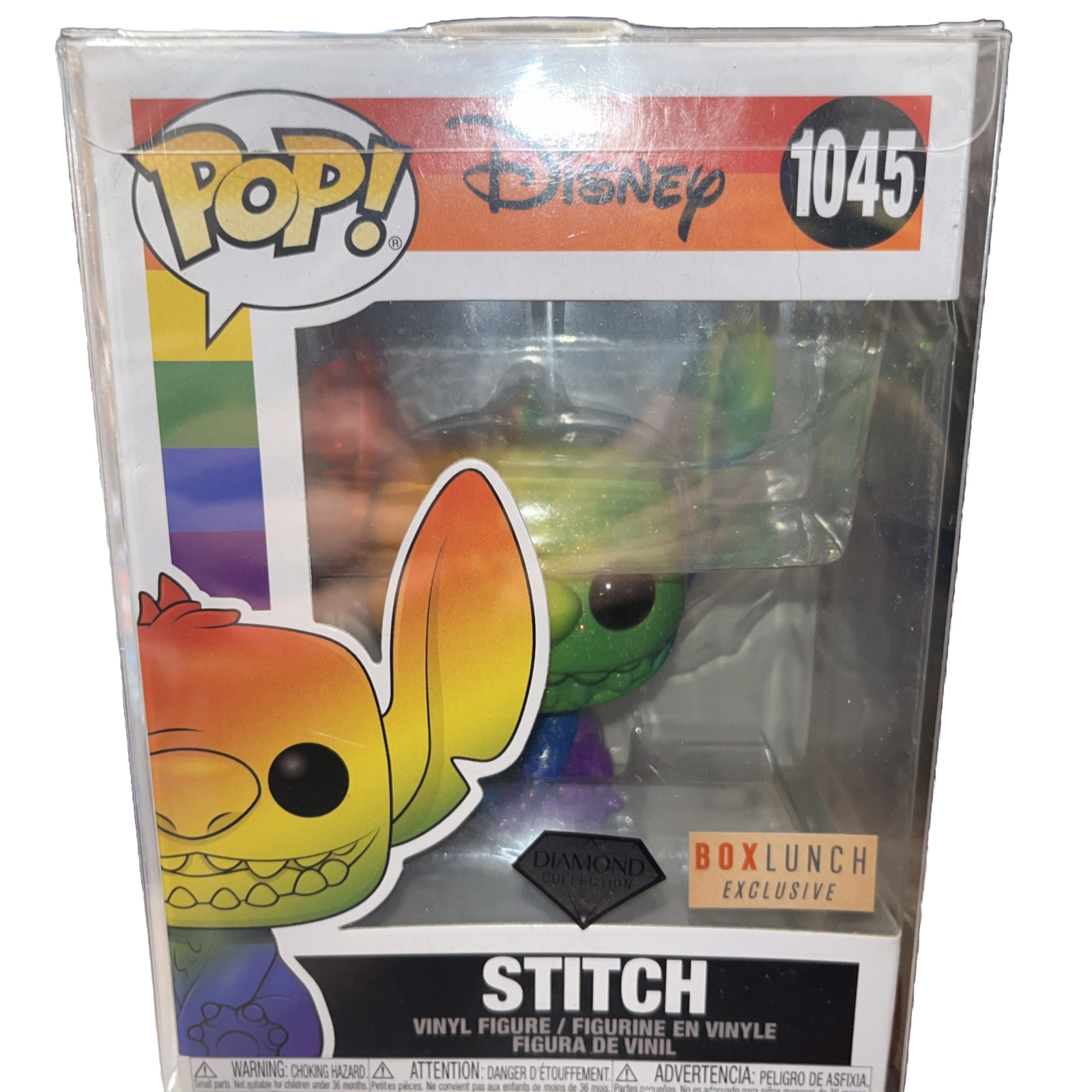 En Oferta Funko Pop! Rainbow Stitch #1045 Caja De Almuerzo Exclusiva Colección De Diamantes Con Protección