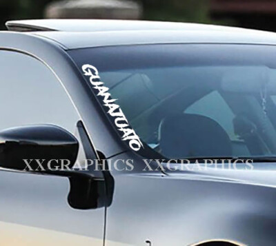 Guanajuato Brush Mexico 22'' Decal Sticker Windshield Window MX GTO