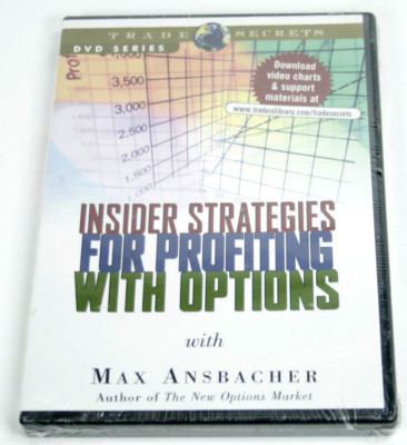 Insider Strategies for Profiting with Options (DVD) Max Ansbacher, Stock Trading