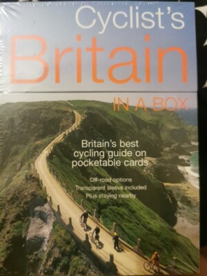 Cyclist's Britain in a Box, 50 Cycling Guide Cards, 2011, New Sealed
