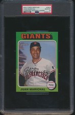 2024 Topps Heritage Box Loader Juan Marichal #OB18 HOF PSA 10 GEM MINT Pop 1