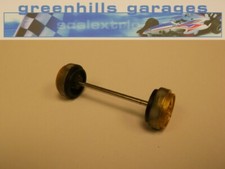 Greenhills Scalextric Subaru Impreza WRC No 10 C2412 Front Axle  Wheels Used...