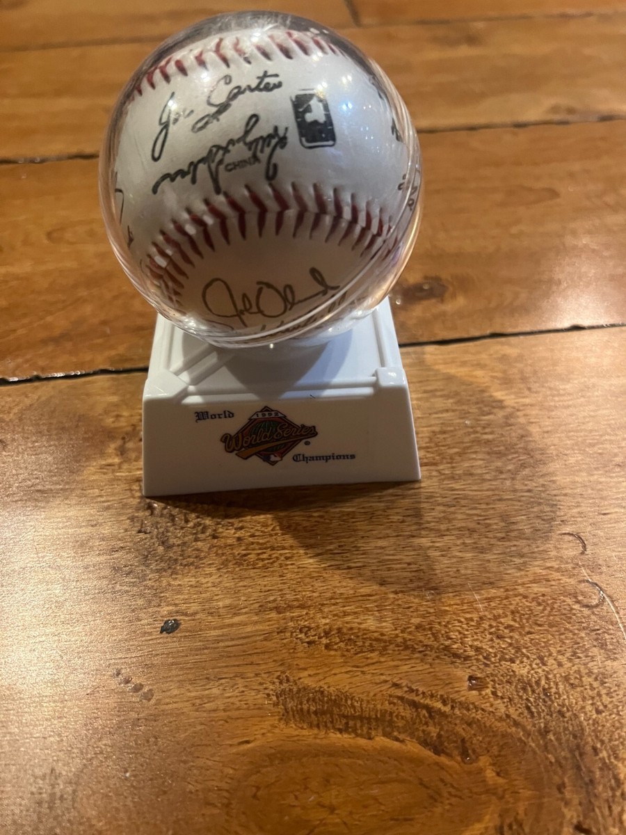 1992 TORONTO BLUE JAYS World Series Autographed Replica Baseball W