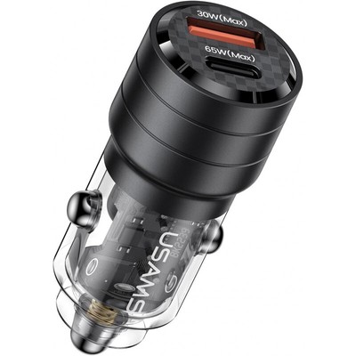Superschnelles Autoladegerät 95W USB-C PD 65W+USB-A QC 30W, Überspannungsschutz.