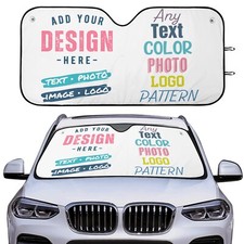 Personalized Auto Sun Shade For Vehicles Universal Fit Car Sun Visor Sunshade Personalized Auto Sun Shade For Vehicles Universal Fit Car Sun Visor Sunshade