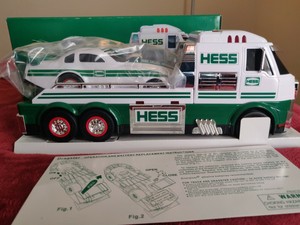 2016 hess toy truck and dragster