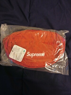 Supreme Waist Bag (FW18) Red 100% Authentic NEW deadstock | eBay