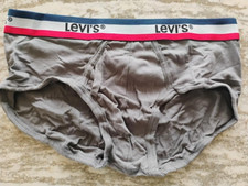 Levi's 100 Cotton Men's Hip Brief Underwear XLarge MINT FREE SHIPPING