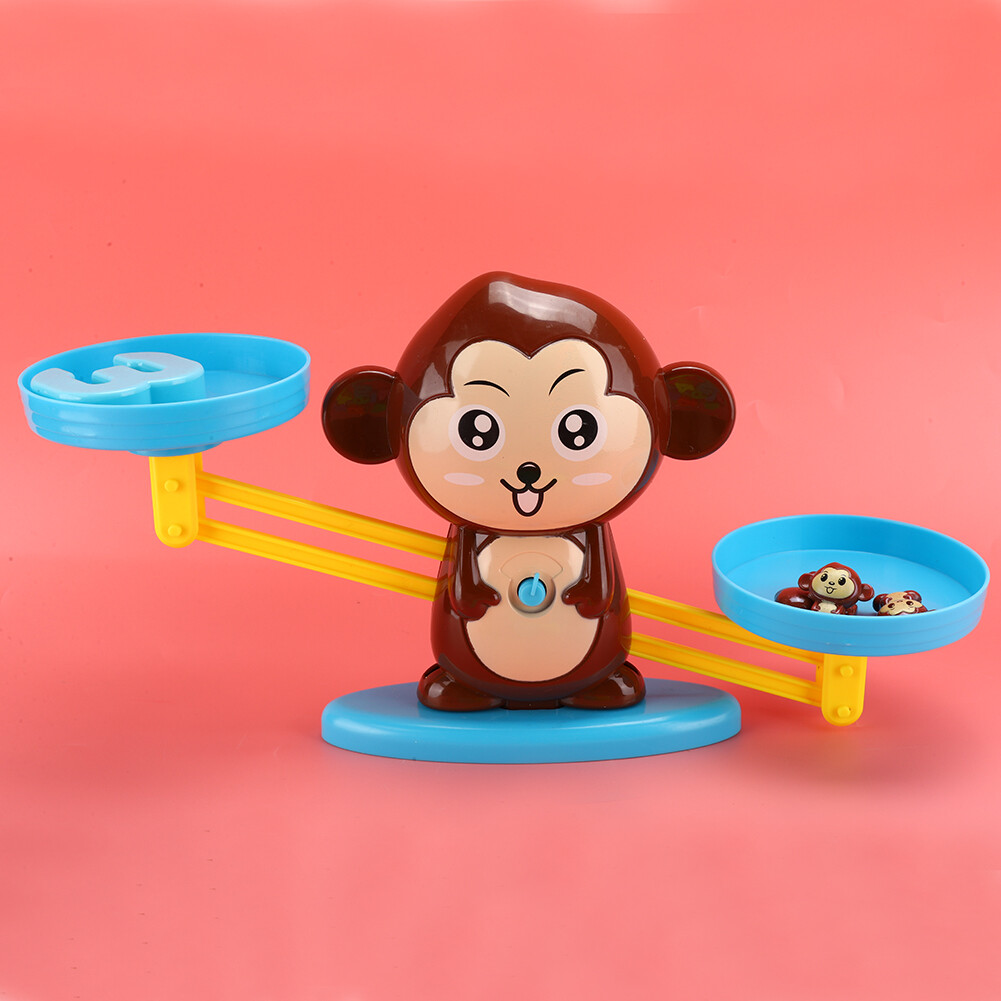 Digital Game Board Game Enlightenment Balance Scale Monkey Toy Gift