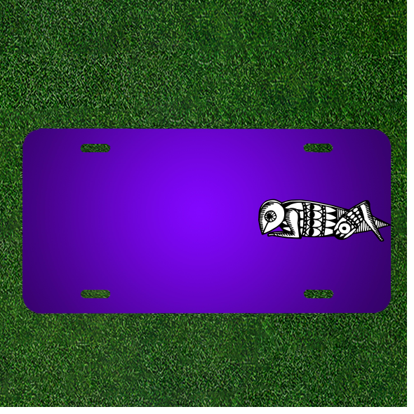 Custom Personalized License Plate With Add Names To Style Patterns Chameleon
