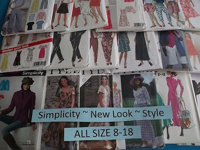 Simplicity Patterns ~ All Patterns are Size 8-18 * ~ * ~ * ~ * ~ * Listing 9108