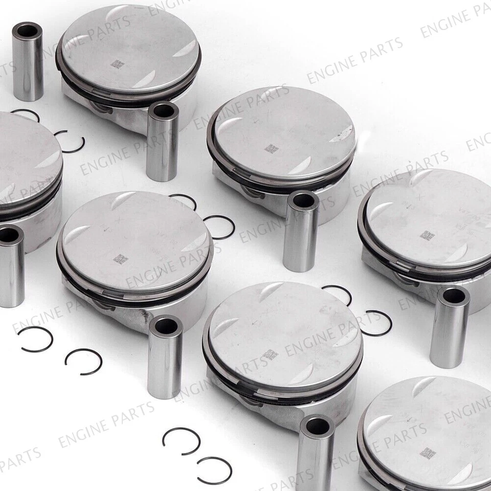 Juego de anillos de pistones de motor M273 5,5 L para Mercedes-Benz GL550 E500 S550 W212 W221 Foto 4 de 4