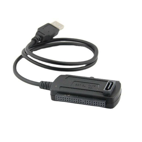 USB to IDE 2.0 Adapter Converter Cable For 2.5 3.5 NEW Drive F1M7 Hard SATA I1Z2 - Afbeelding 4 van 8
