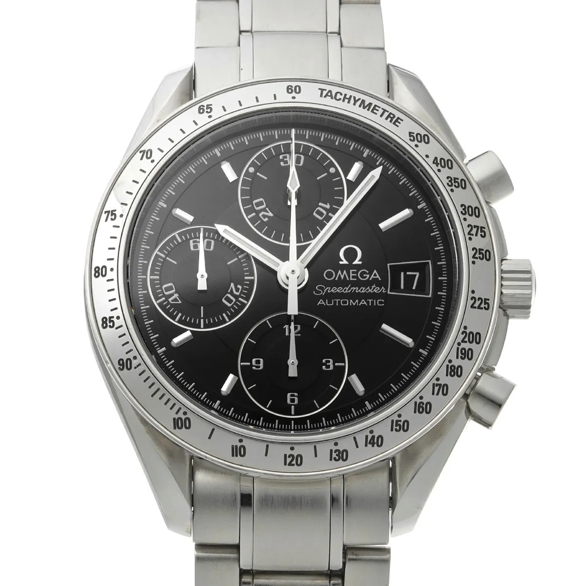 Omega Speedmaster 3513.50 39mm Stainless Steel Black Wristwatch #WW12458