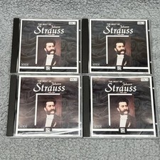 Best of Johann Strauss Vol 1-4 CD Collection 4 CDs 26 Songs