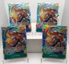 Law & Bepo Playset - ST24-004 x4 - Starter Deck 24 - One Piece TCG - English