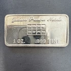 Jackson Precious Metals - Vintage Bullion 1 oz .999 Fine Silver Bar