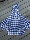 NEW Concepts Sport Kentucky Wildcats NCAA Flannel plaid Hoodie (Small) — photo 1