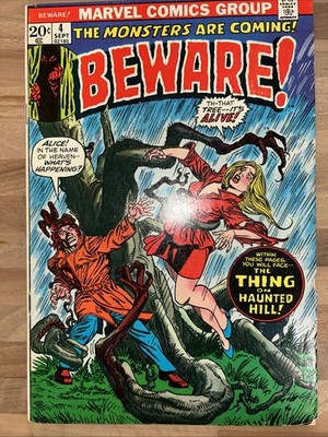 Beware! #4 Marvel Horror Comic 1973 Stan Lee Carmine Infantino