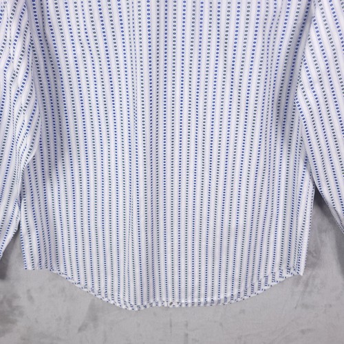Robert Graham Senegal Button Up Hemd Herren Größe XLT Langarm Geometrisch Gepunktet - Bild 8 von 12