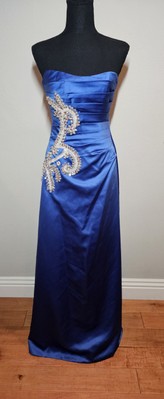 Da Vinci Formal Prom Dress Size 2 Blue