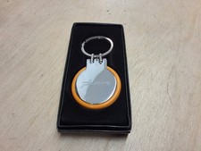 Fiat Punto Keyring Orange and Chrome 46003065