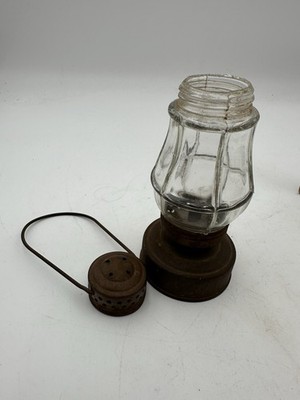 PERKO WONDER JUNIOR EARLY 1900 TIN SKATER'S LANTERN PERKINS MARINE