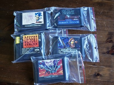 Mega Drive   Truxton   Technocop   Warlock   Sonic   Desert Strike