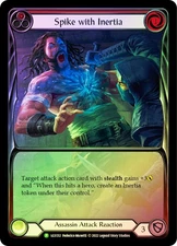 MTG RAINBOW FOIL Spike with Inertia (Armory Event) - Promotional Cards #132