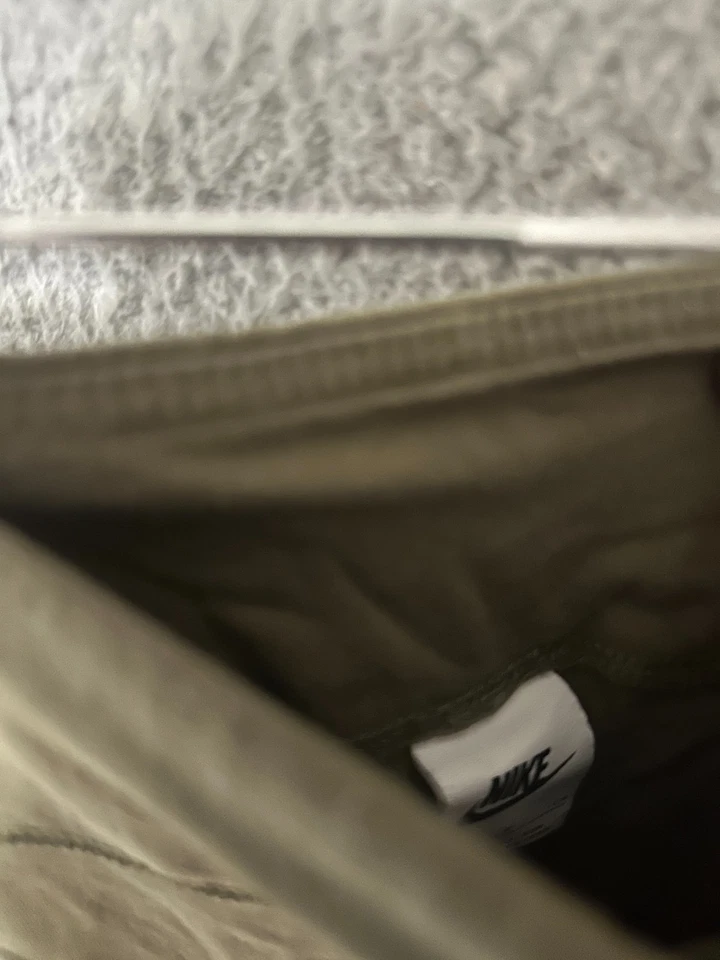 Nike Niñas Talla Pequeña Calce Ajustado Verde Leggings Pantalones Atléticos CU8248-223 Foto 2 de 4