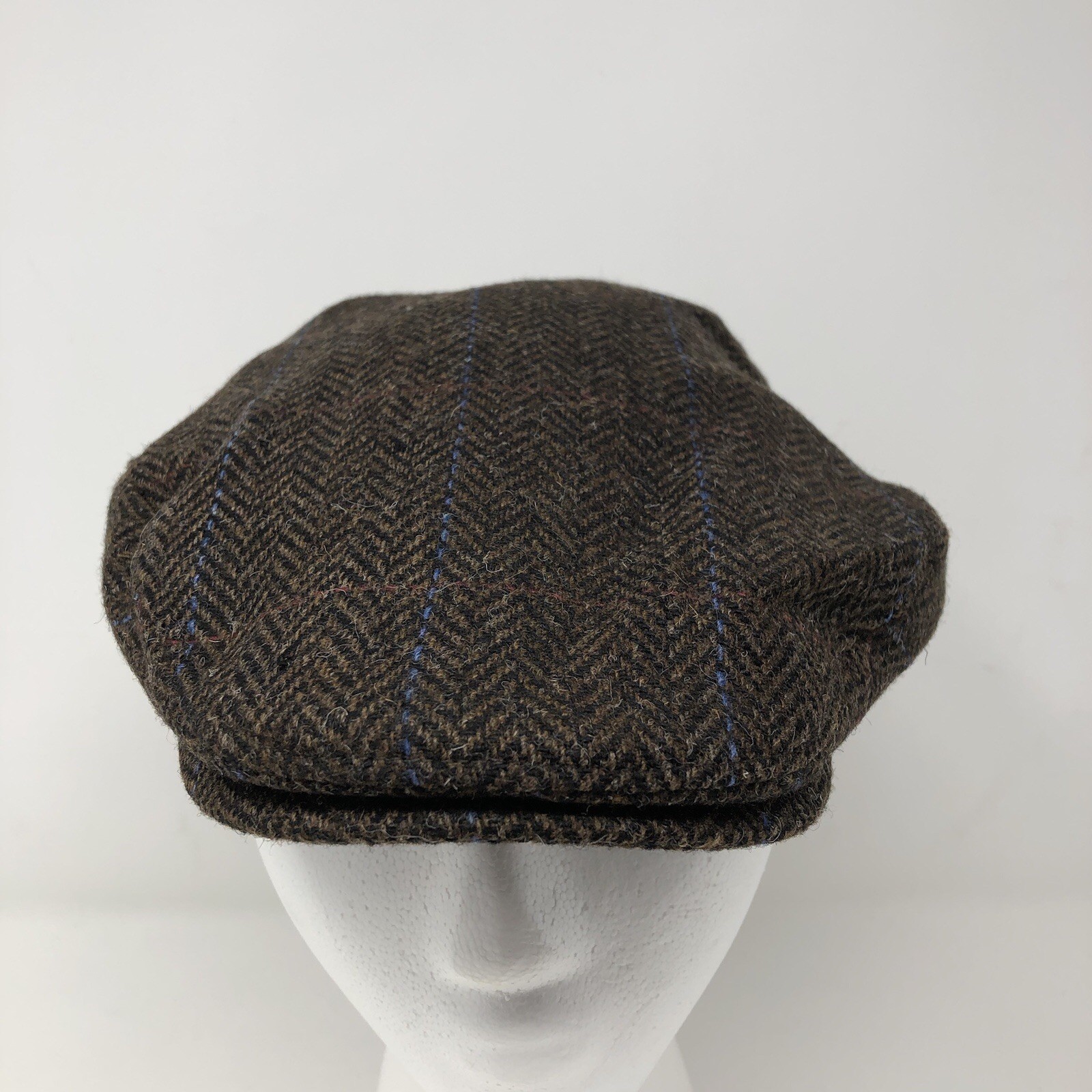Mucros Weavers Workshop Brown Trinity Flat Cap Ha… - image 5