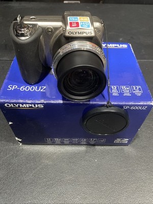 Olympus SP-600UZ Digital Camera 12 Mp 15x Optical Zoom Tested Oem Box