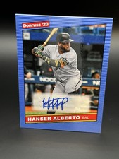 2020 Donruss #86S-HA Hanser Alberto Retro 1986 Signatures