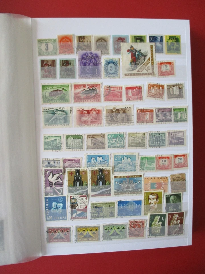 World Stamp Collection Prophila Stockbook Spain Hungary Sweden Ireland etc Used - Image 2 of 4