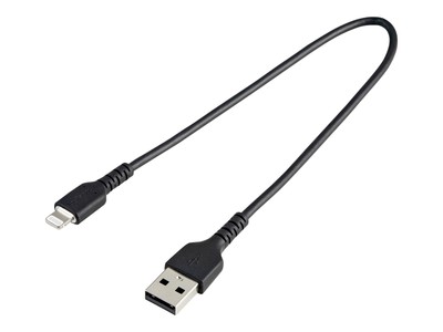 StarTech 12inch/30cm Durable Black USB-A to Cable (rusbltmm30cmb)