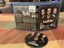 Goodfellas Used Blu-ray 1990 Robert De Niro Joe Pesci Drama Free USA Shipping