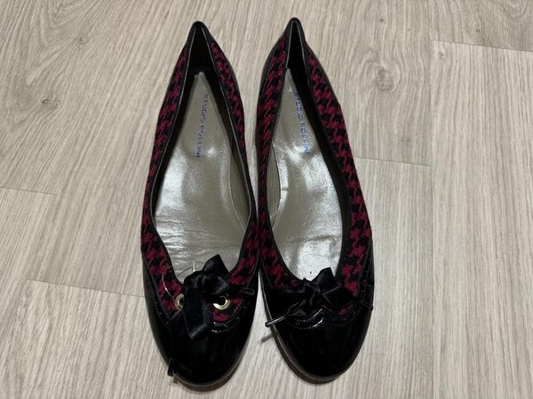 Women Studio Pollini Heels Red Leather 39