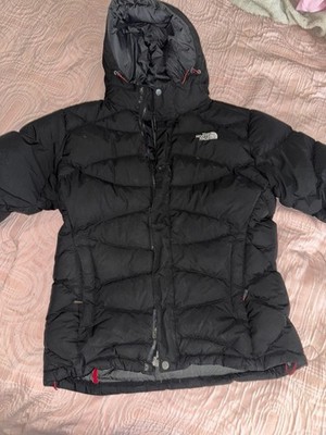 The North Face Women's Summit Series 700  Windstopper Puffer Jacket Black L/G