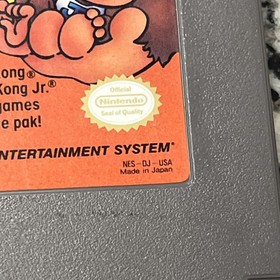 Donkey Kong Classics Nintendo (NES, 1985) cartuccia autentica
