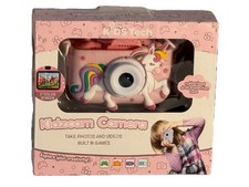 Kids Tech Kidzcam Camera   Pink Unicorn   Takes Photos  Videos -Built In Games