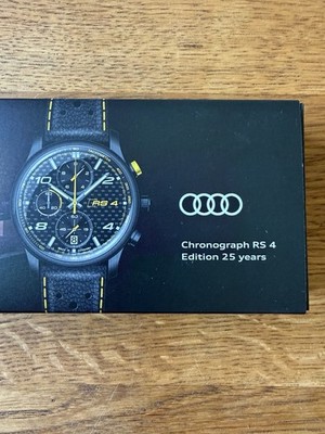 Armbanduhr Chronograph Audi Rs4 25. Jubiläum Limitiert 130/250