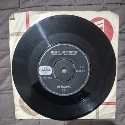  Extremely Rare THE SHADOWS Wonderful Land,Dutch Bovem 1962 Black label Variant 