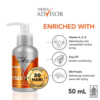 Makarizo Advisor Hair Vitamin / Hair Vitamin / Hair - Recovery Vitamax 50mL