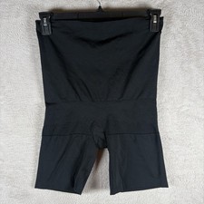 Red Hot Spanx High Waist Mid Thigh Shaper Women Plus Size 2X Black FS4015
