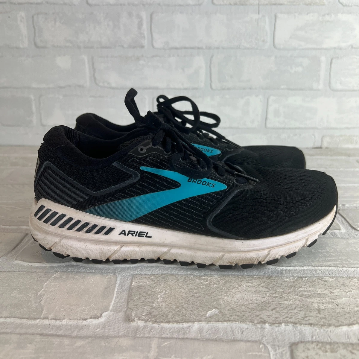 Brooks Ariel 20 Mens Running Shoes Black Blue Wide D 1203151D064 comfy 10.5 Autogenerated_9896473a936a42e4  main image 2