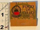 Fogo De Chao Churrascaria Brazilian Steakhouse Rare Vintage Matchbook Unstruck — photo 1