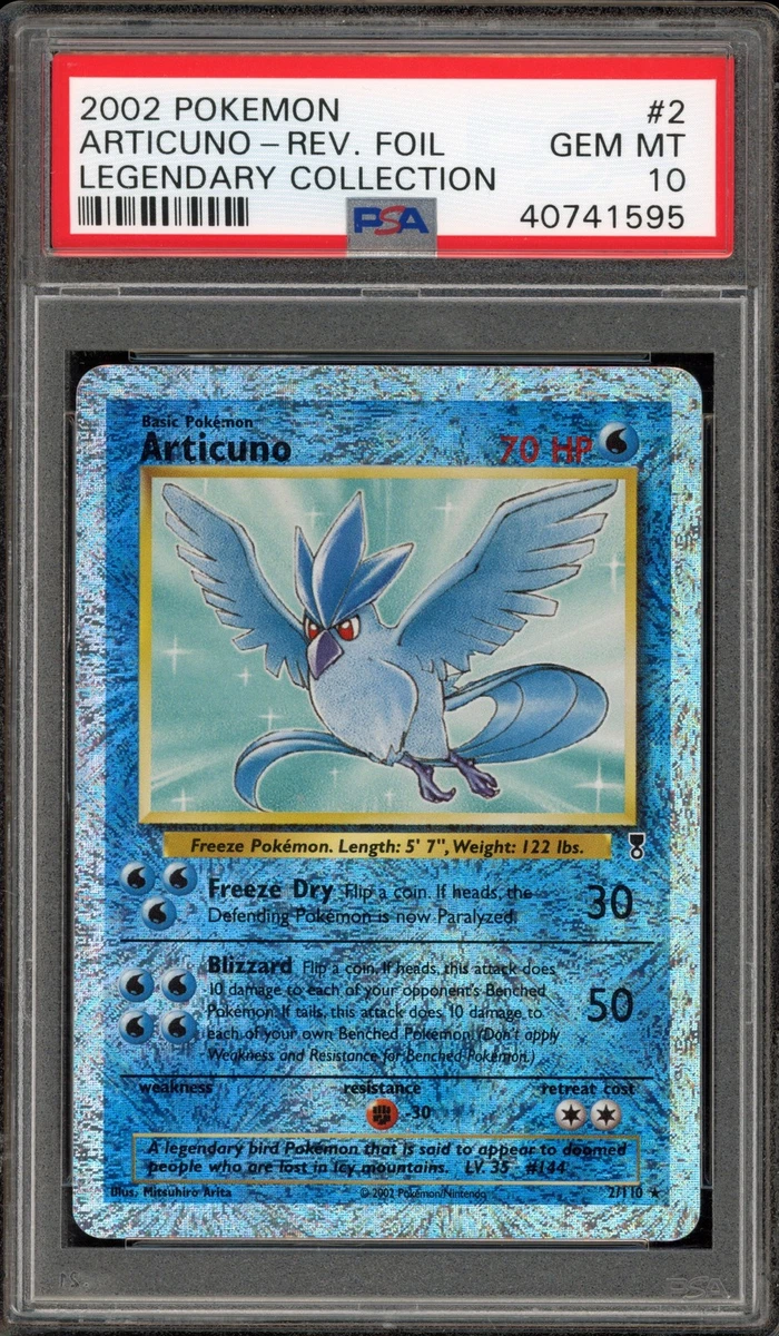Pokémon TCG Professional Sports Authenticator (PSA) Legendary